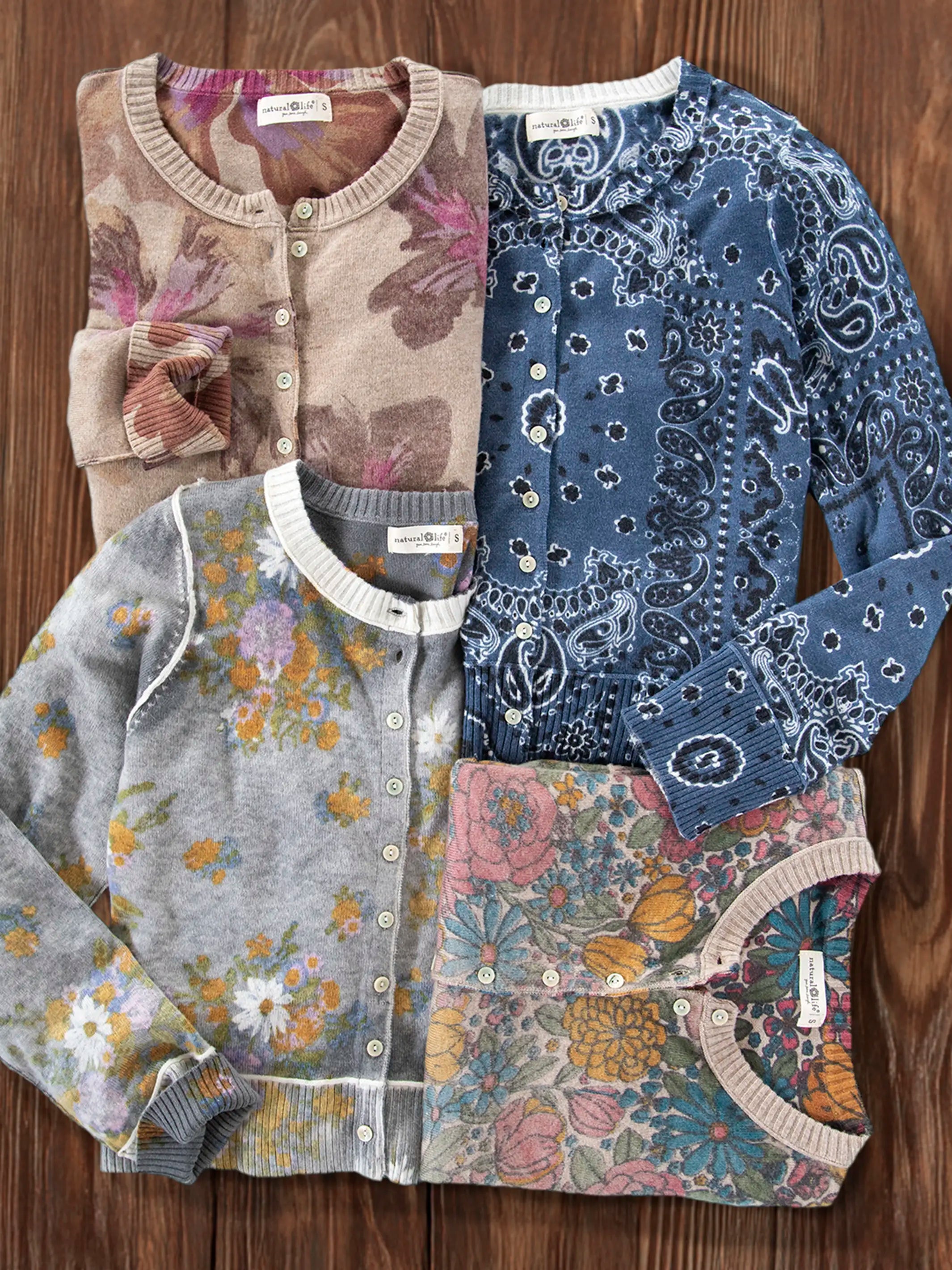 Your Everything Cardigan Sweater - English Garden Charcoal
