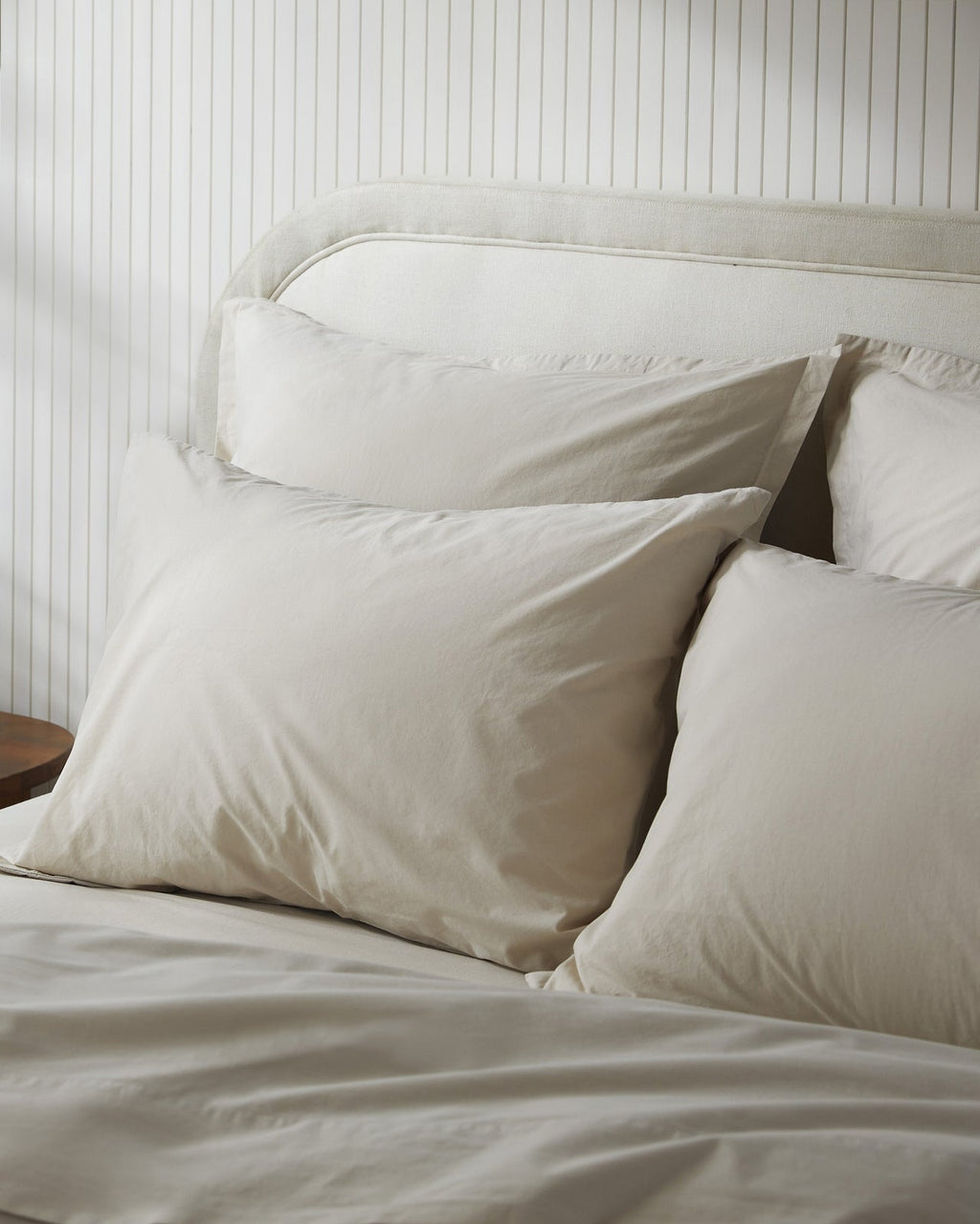Brushed Cotton Sheet Set - Bone TW/XL