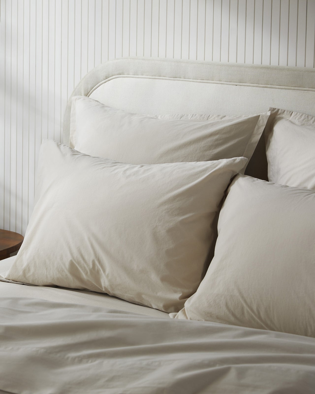 Brushed Cotton Sheet Set - Bone TW/XL