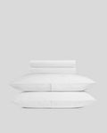 Brushed Cotton Sheet Set - White TW/XL