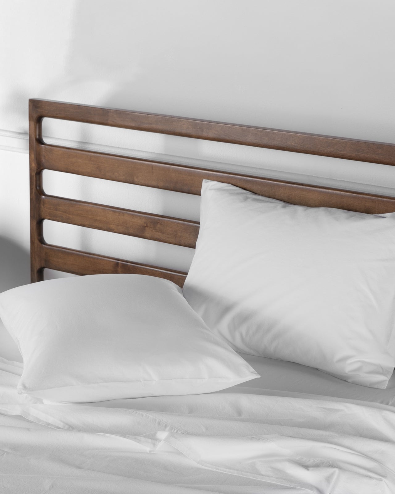 Brushed Cotton Sheet Set - White TW/XL