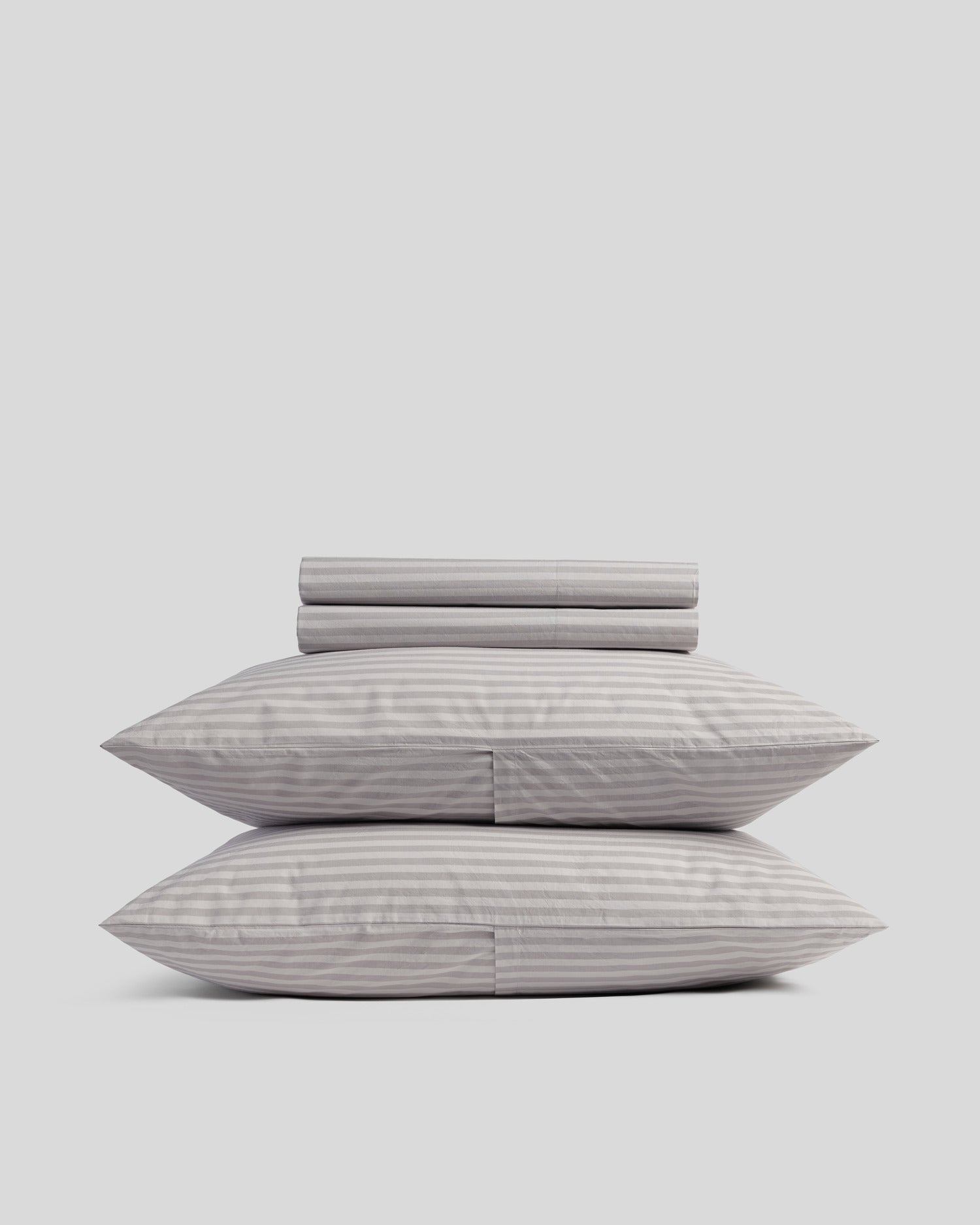 Percale Sheet Set - Pebble Stripe TW/XL