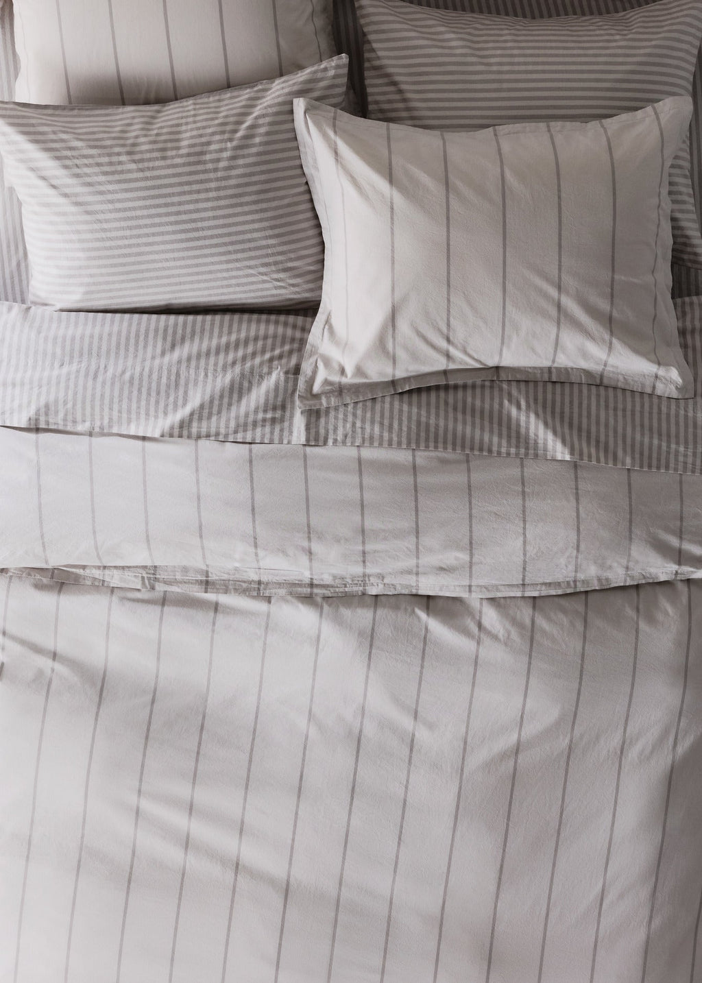 Percale Sheet Set - Pebble Stripe TW/XL